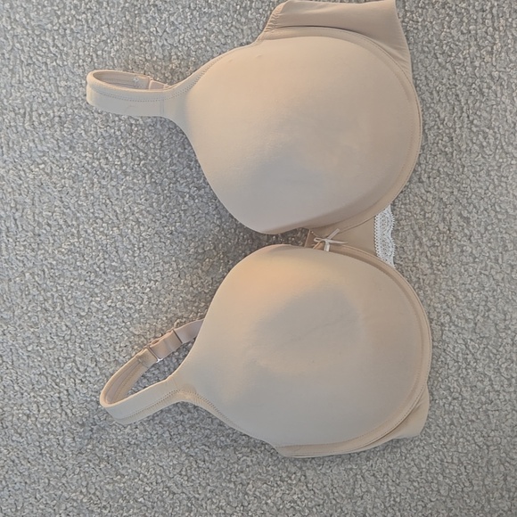 Cacique Lightly Line Full Coverage Nude Tan Bra 42F - Picture 1 of 10